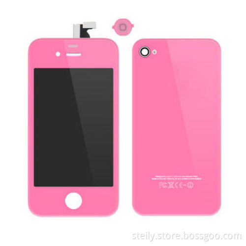 Color LCD Assembly and Back Cover for iPhone 4S, Conversion Kit